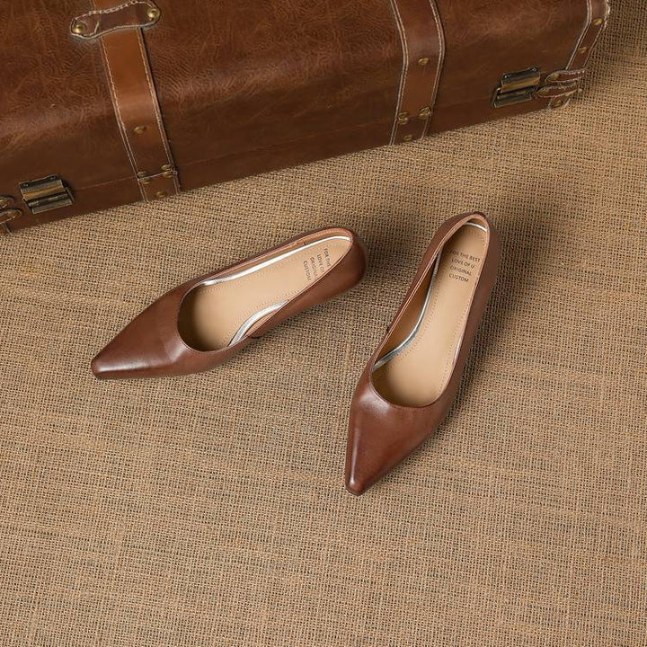 Muse & Valeur | Genuine Leather Heels for Women