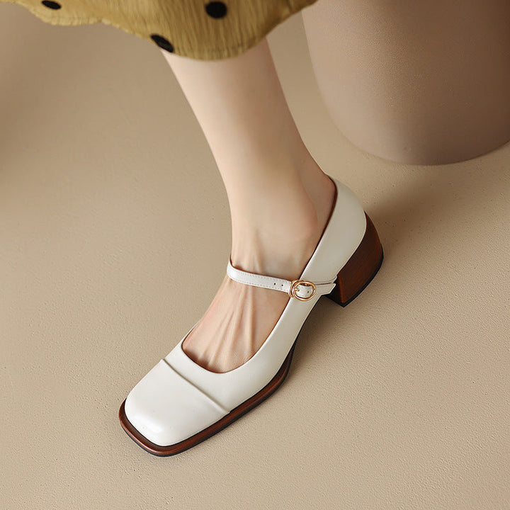 Muse & Valeur | Genuine Leather Heels for Women