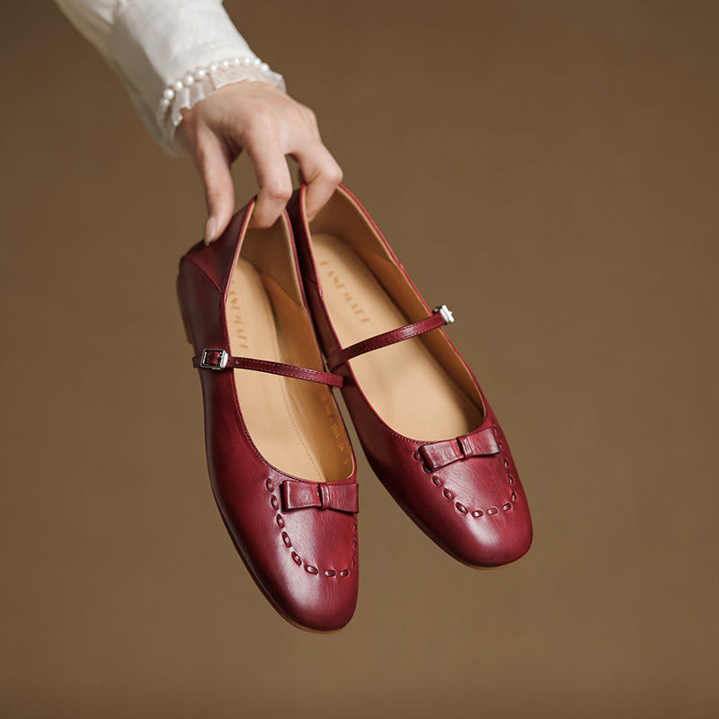 Muse & Valeur | Genuine Leather Flats for Women