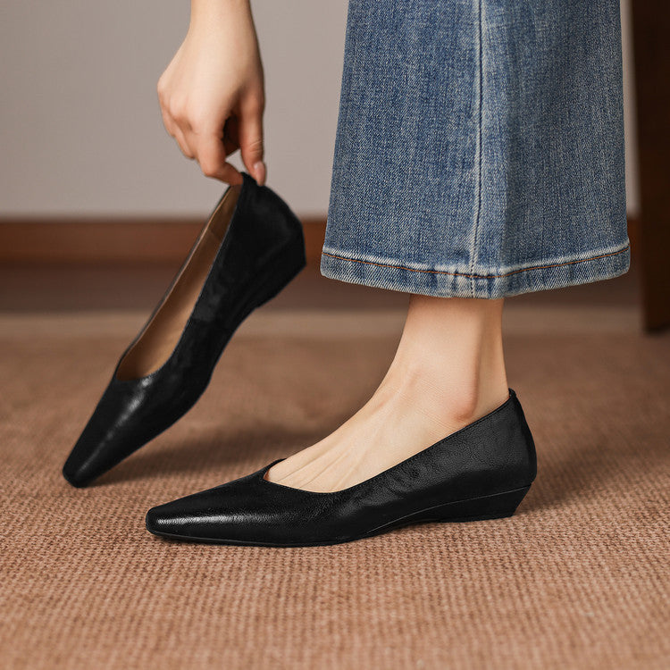 Muse & Valeur | Genuine Leather Flats for Women