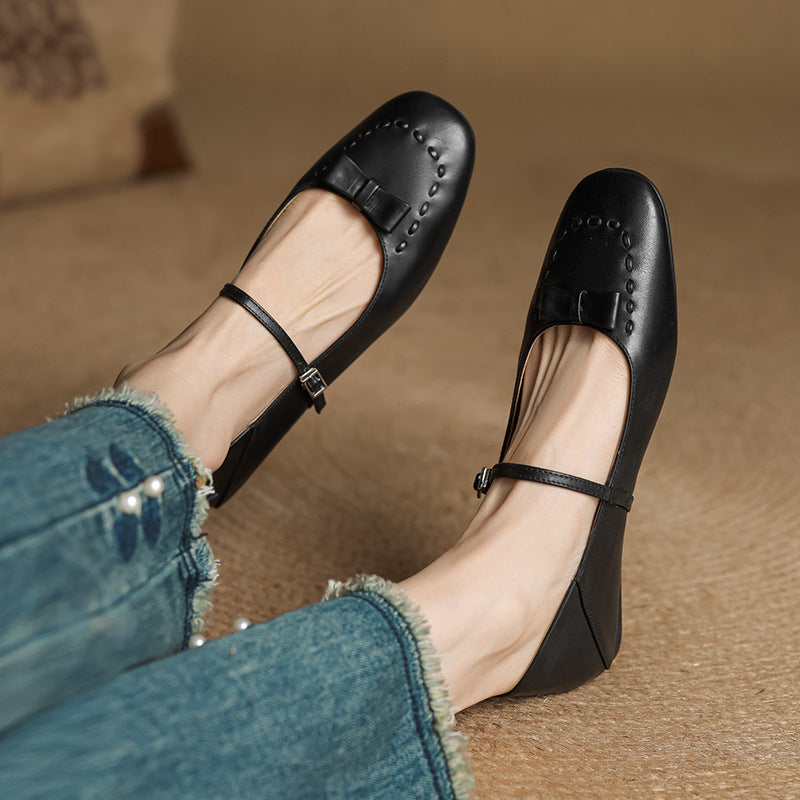 Muse & Valeur | Genuine Leather Flats for Women