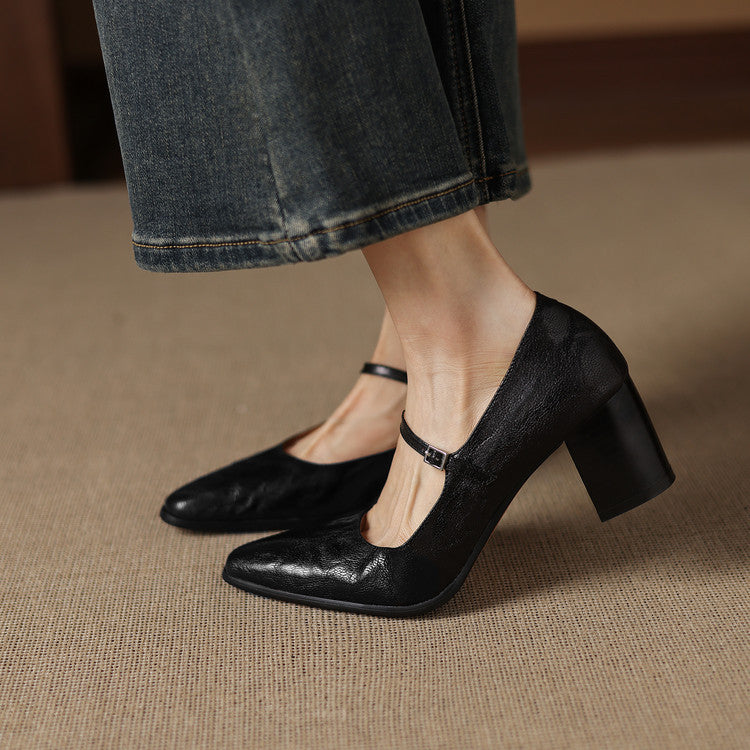 Muse & Valeur | Genuine Leather Heels for Women