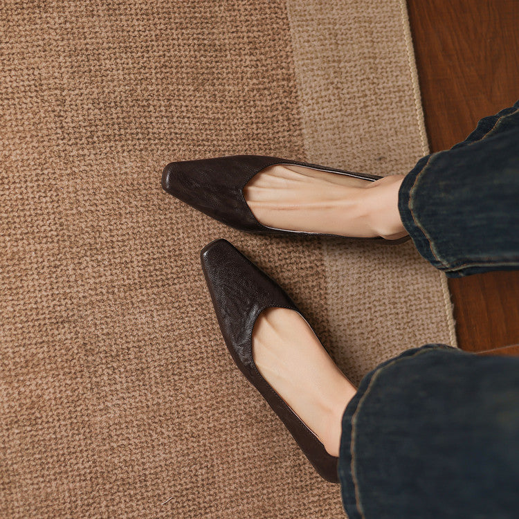 Muse & Valeur | Genuine Leather Flats for Women