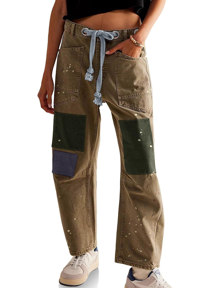 Muse & Valeur | Artisan Pants for Women in Natural Fabric, Relaxed Fit, Beige
