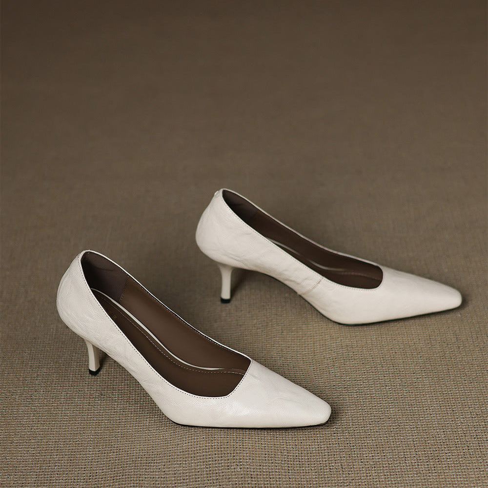 Muse & Valeur | Genuine Leather Heels for Women