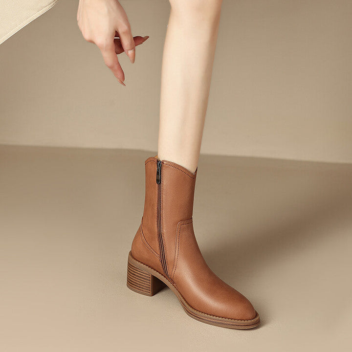 Muse & Valeur | Genuine Leather Boots for Women
