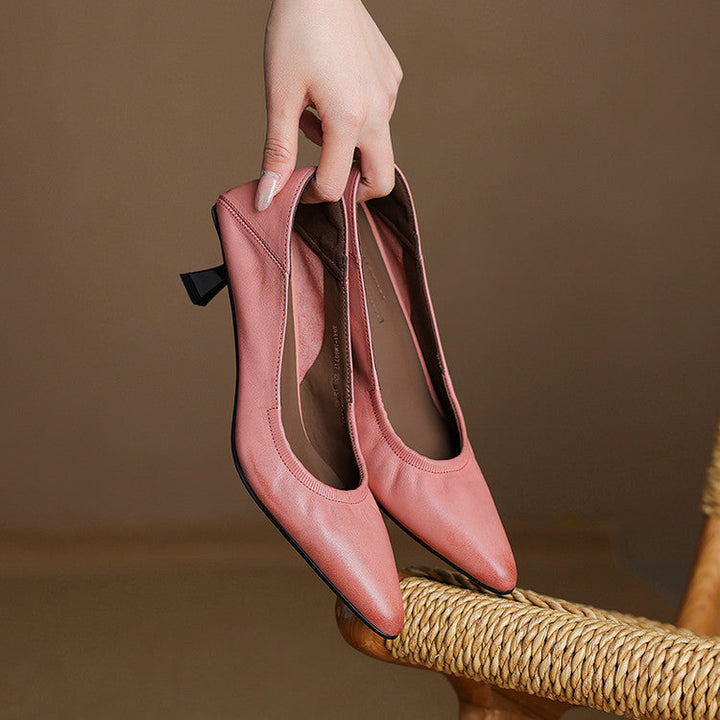 Muse & Valeur | Genuine Leather Heels for Women