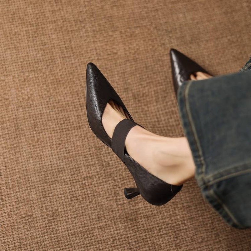 Muse & Valeur | Genuine Leather Heels for Women