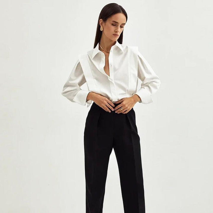 Muse and Valeur | Blouse, 100% Organic Cotton, Classic Fit