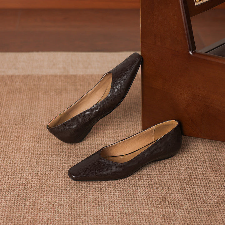 Muse & Valeur | Genuine Leather Flats for Women