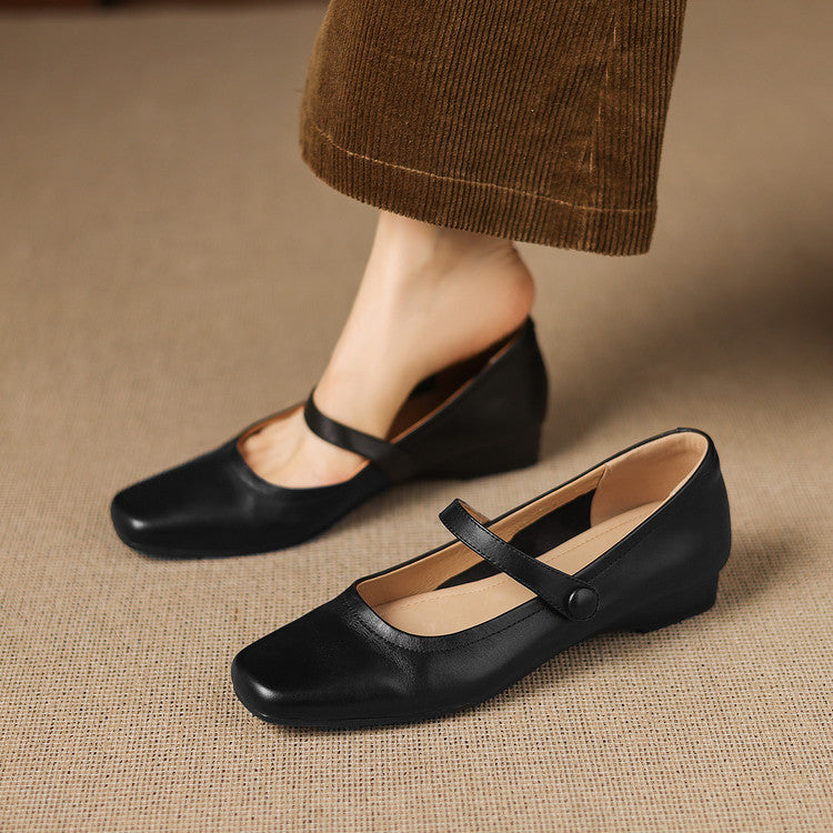 Muse & Valeur | Genuine Leather Flats for Women