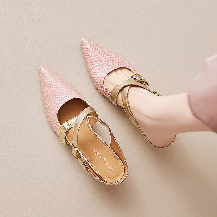 Muse & Valeur | Genuine Leather Mules for Women