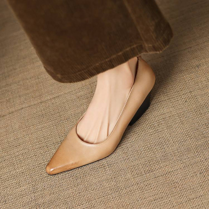Muse & Valeur | Genuine Leather Heels for Women