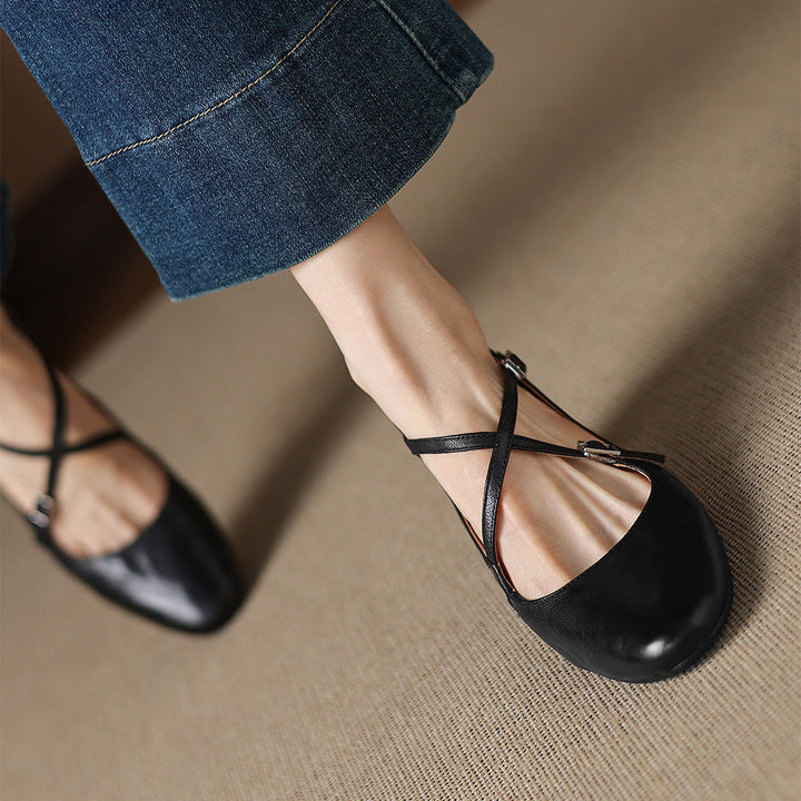 Muse & Valeur | Genuine Leather Heels for Women