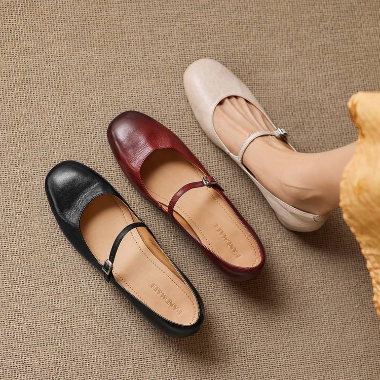 Muse & Valeur | Genuine Leather Flats for Women