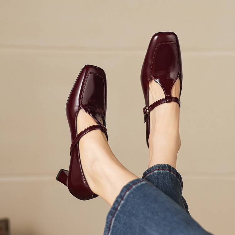 Muse & Valeur | Genuine Leather Heels for Women