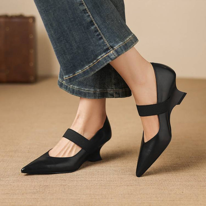 Muse & Valeur | Genuine Leather Heels for Women
