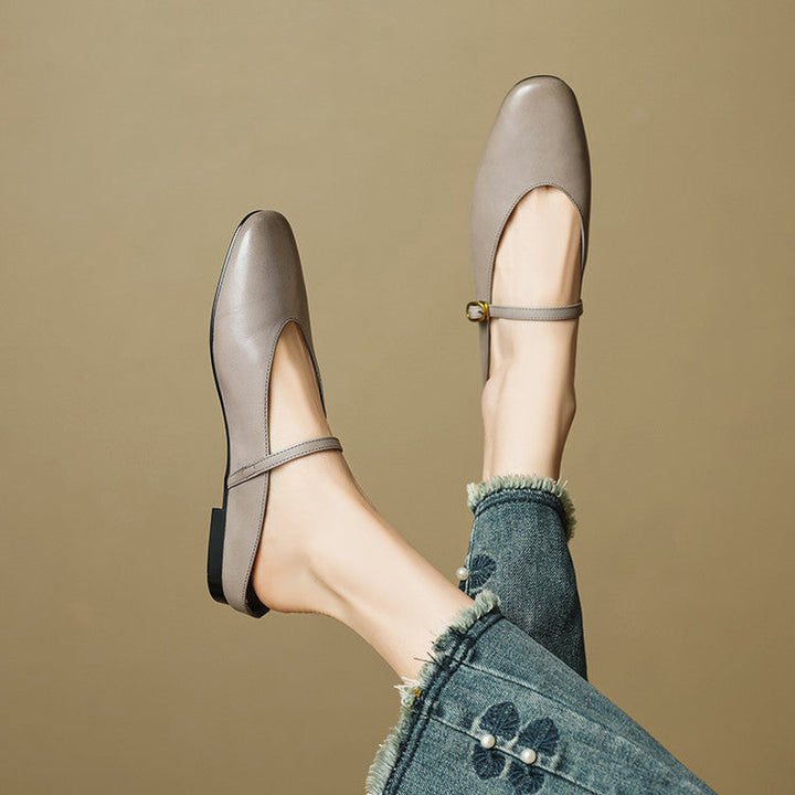 Muse & Valeur | Genuine Leather Mules for Women
