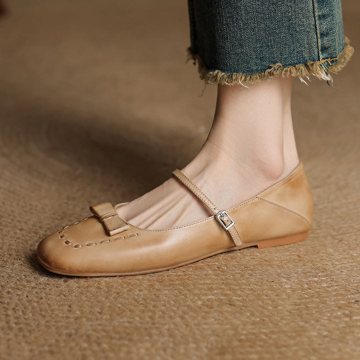 Muse & Valeur | Genuine Leather Flats for Women