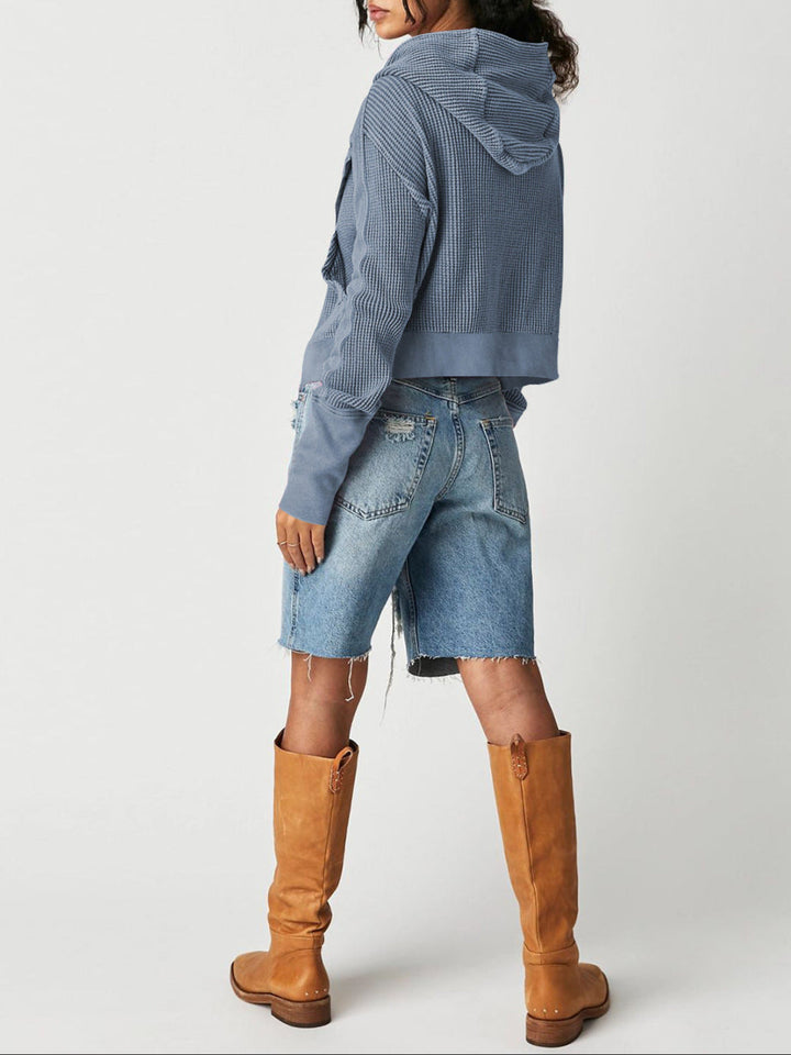 Muse and Valeur | Waffle Hoodie