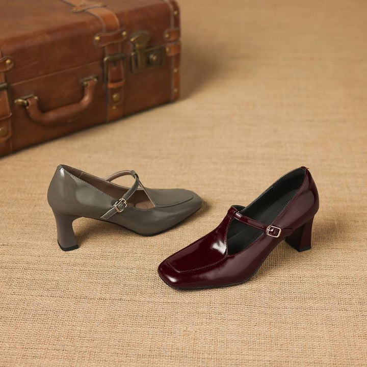Muse & Valeur | Genuine Leather Heels for Women