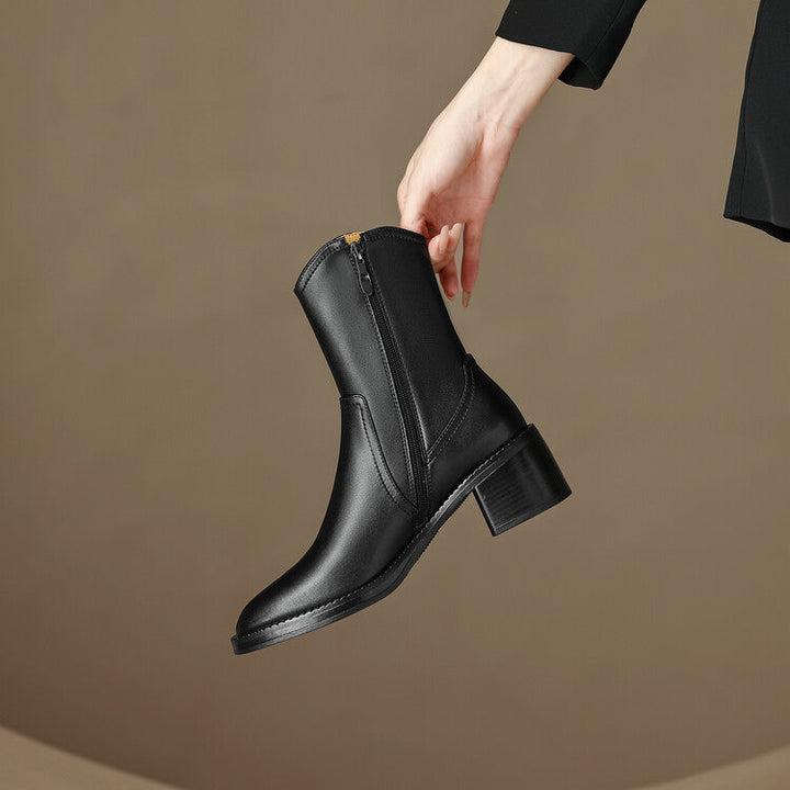 Muse & Valeur | Genuine Leather Boots for Women
