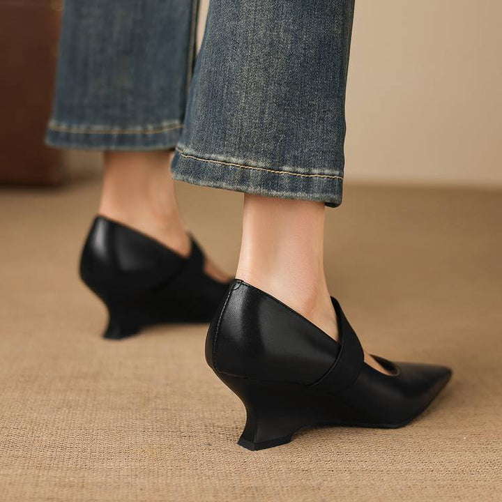Muse & Valeur | Genuine Leather Heels for Women
