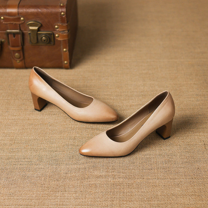 Muse & Valeur | Genuine Leather Heels for Women
