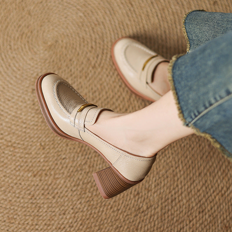 Muse & Valeur | Genuine Leather Heels for Women