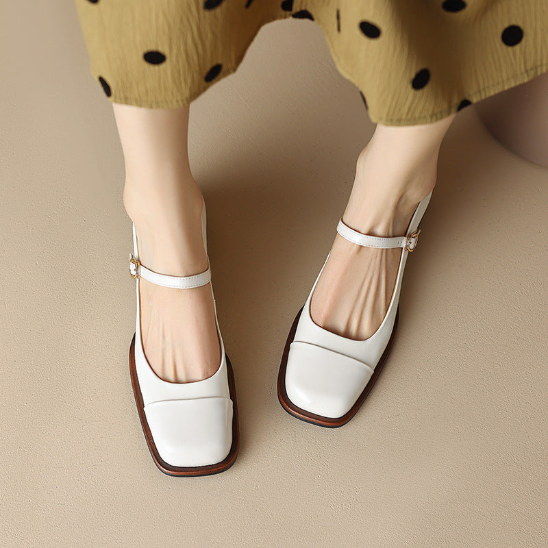 Muse & Valeur | Genuine Leather Heels for Women