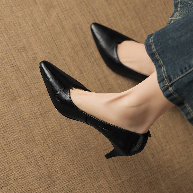 Muse & Valeur | Genuine Leather Heels for Women