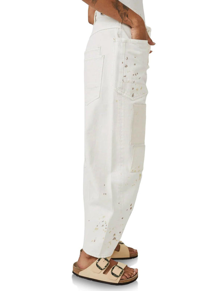 Muse & Valeur | Artisan Pants for Women in Natural Fabric, Relaxed Fit, Beige
