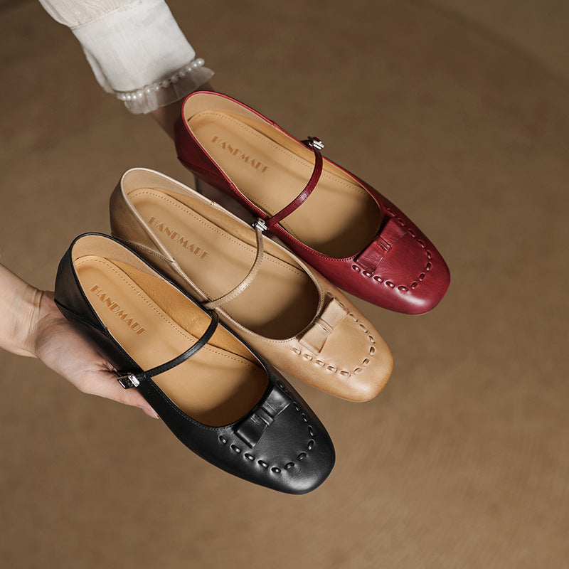 Muse & Valeur | Genuine Leather Flats for Women
