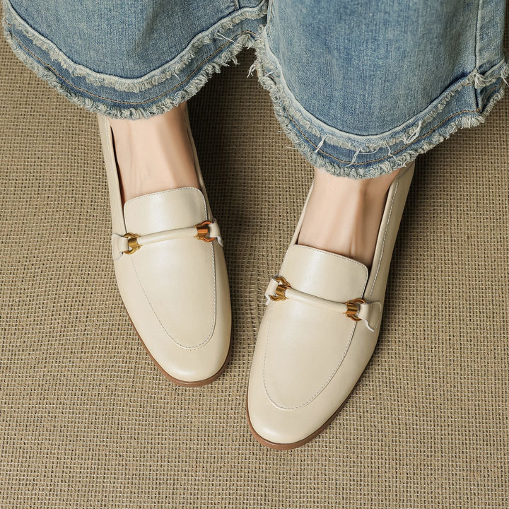 Muse & Valeur | Genuine Leather Loafers for Women