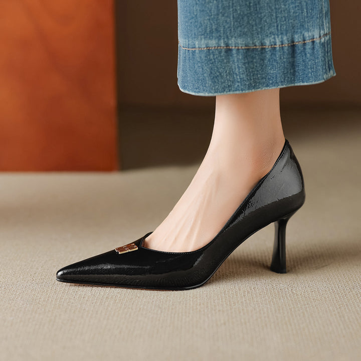 Muse & Valeur | Genuine Leather Heels for Women