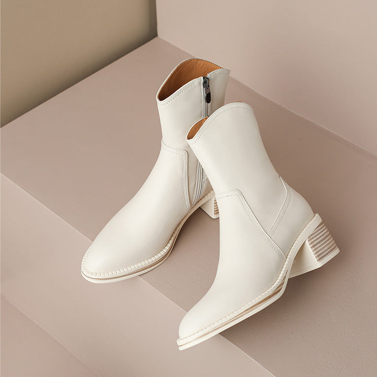 Muse & Valeur | Genuine Leather Boots for Women