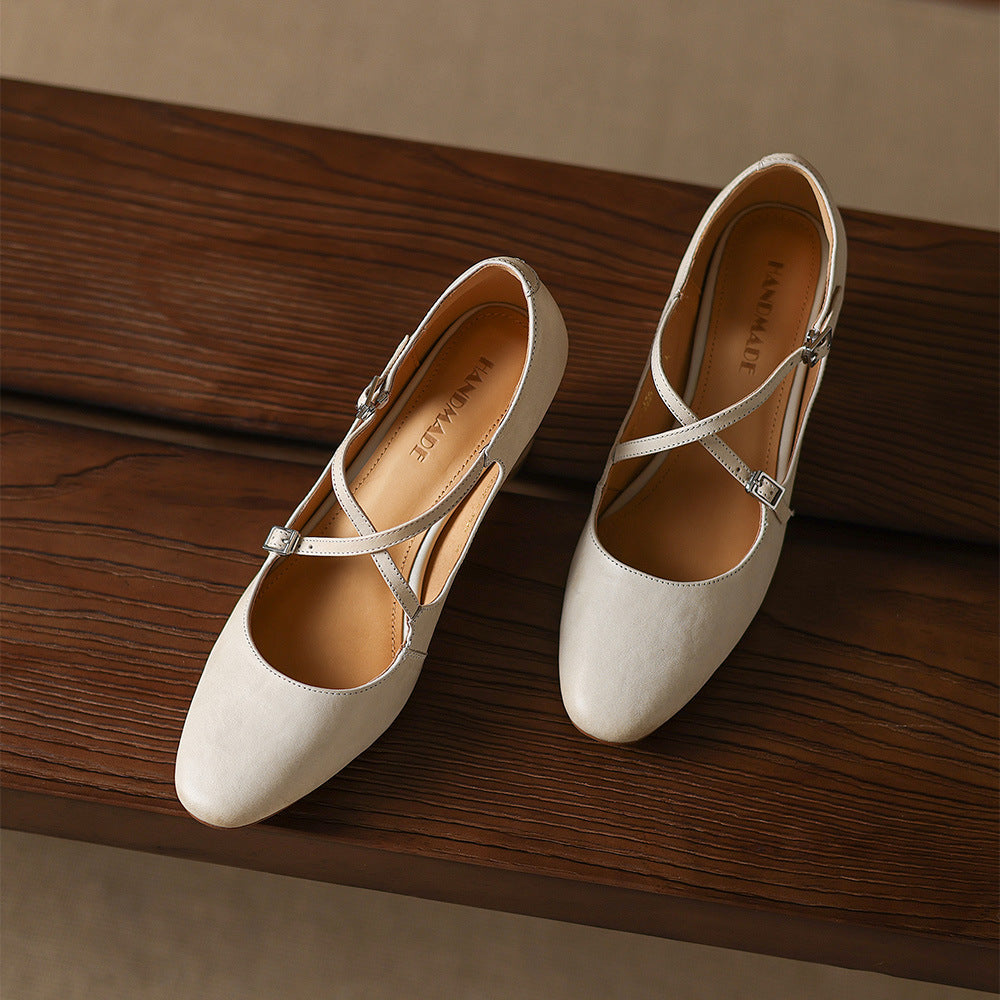 Muse & Valeur | Genuine Leather Heels for Women