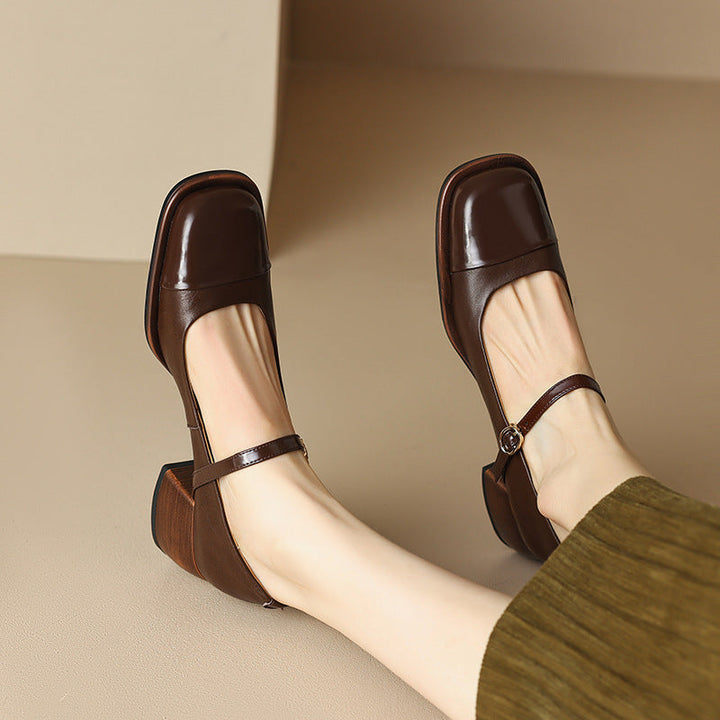 Muse & Valeur | Genuine Leather Heels for Women