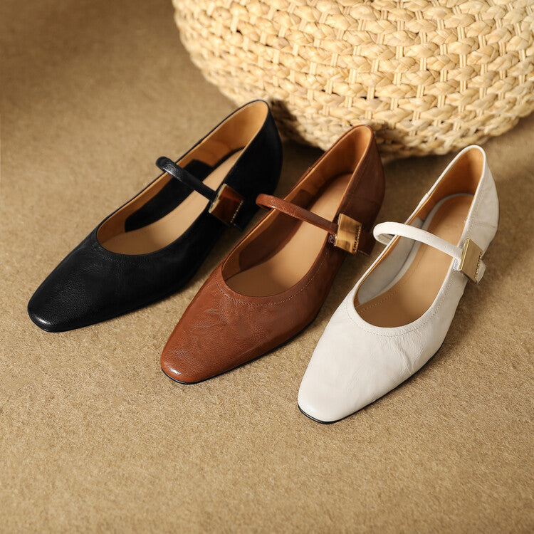 Muse & Valeur | Genuine Leather Pumps for Women