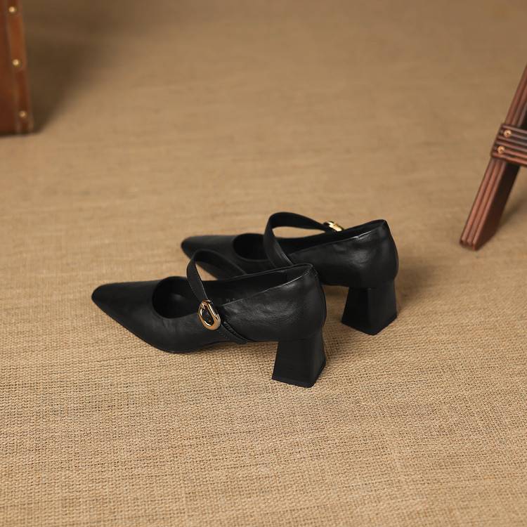 Muse & Valeur | Genuine Leather Heels for Women
