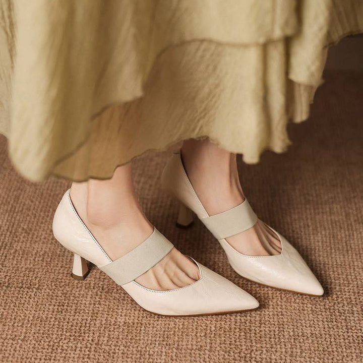 Muse & Valeur | Genuine Leather Heels for Women