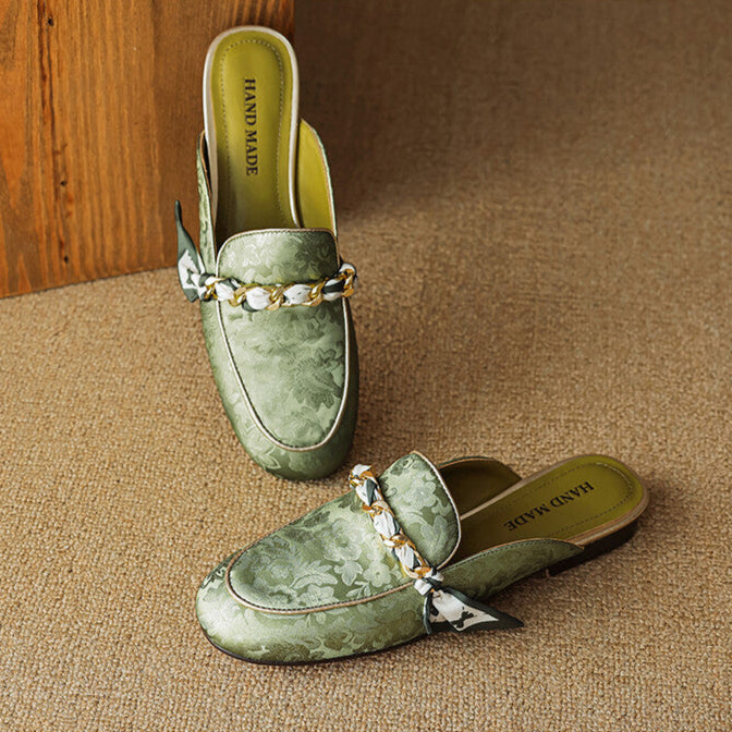 Muse & Valeur | Genuine Leather Mules for Women