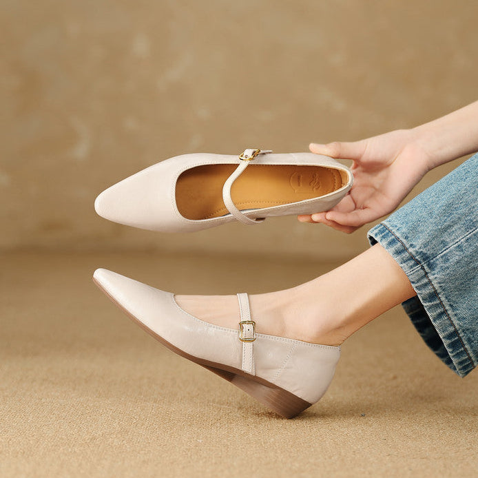 Muse & Valeur | Genuine Leather Pumps for Women
