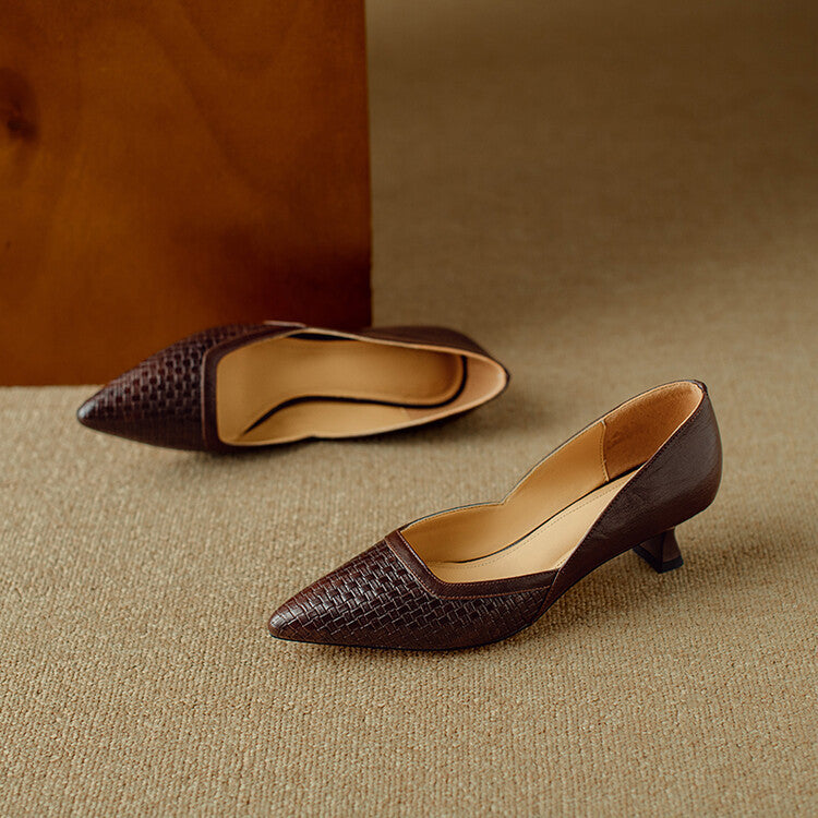 Muse & Valeur | Genuine Leather Heels for Women