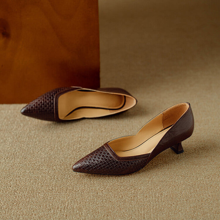 Muse & Valeur | Genuine Leather Heels for Women