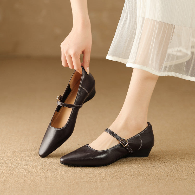 Muse & Valeur | Genuine Leather Pumps for Women