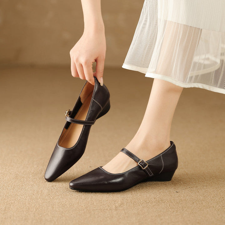 Muse & Valeur | Genuine Leather Pumps for Women