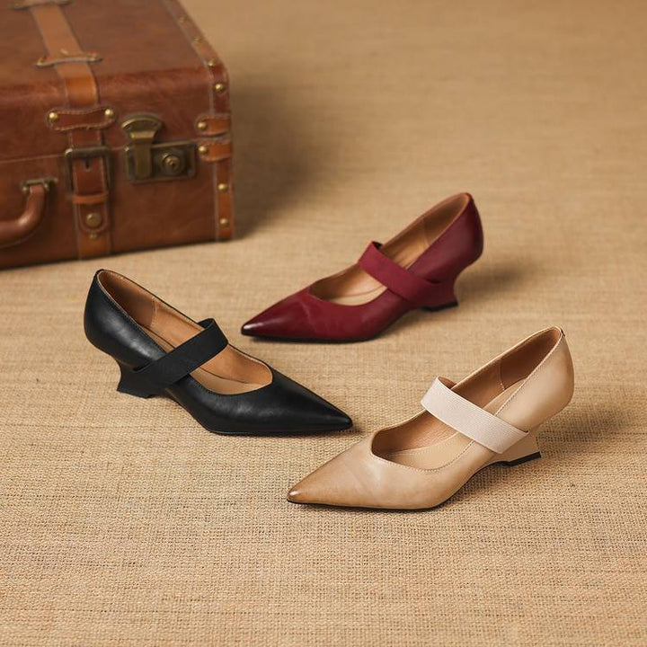 Muse & Valeur | Genuine Leather Heels for Women