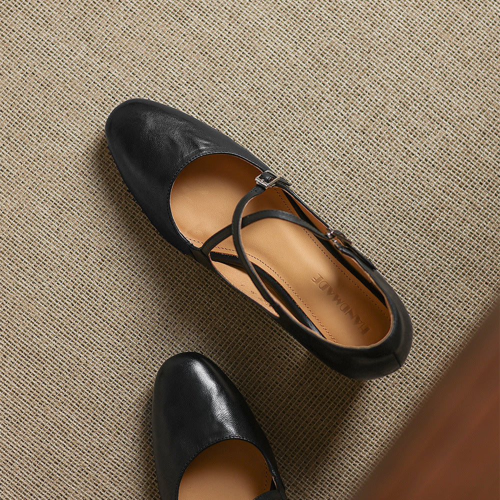 Muse & Valeur | Genuine Leather Heels for Women