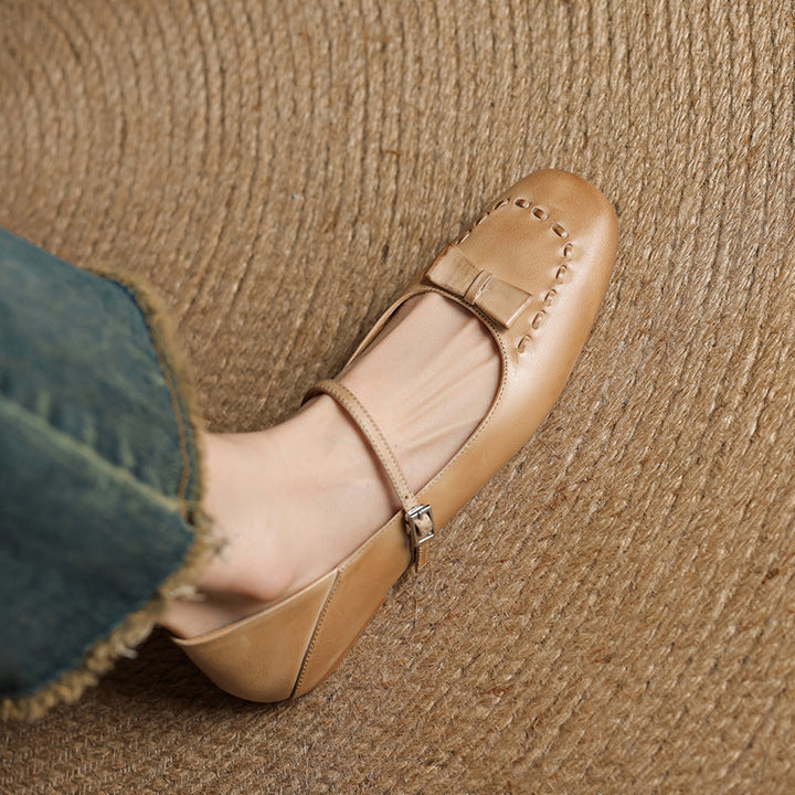 Muse & Valeur | Genuine Leather Flats for Women